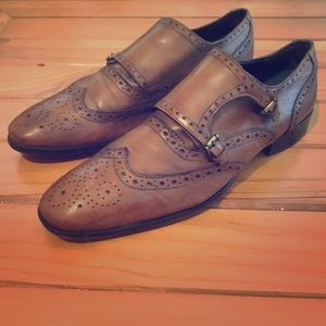 Giorgio brutini monkstrap shoes size 9.5